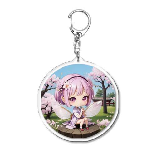 梅少女 Acrylic Key Chain