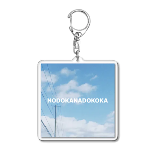 NODOKANADOKOKA Acrylic Key Chain