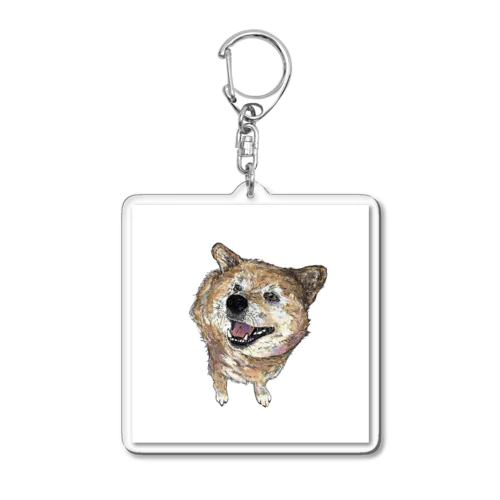 友達の犬 Acrylic Key Chain