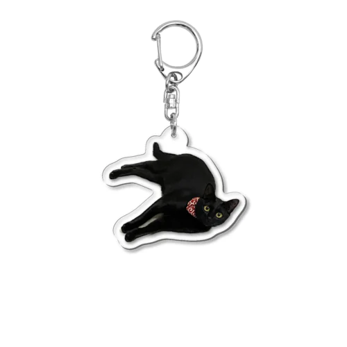 りんちゃん落ちてる！ Acrylic Key Chain