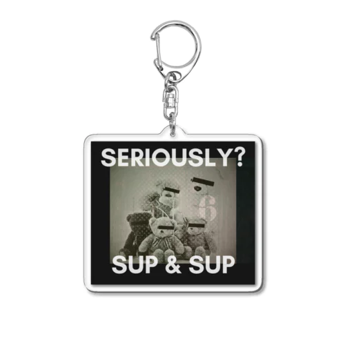 SUP & SUP （1） Acrylic Key Chain