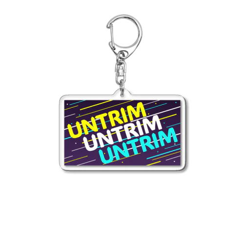 UNTRIM アクリルキーホルダー