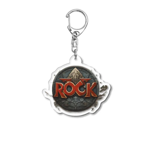 ROCKな山脈 Acrylic Key Chain