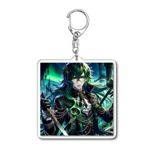 Fujino_Y mens 005 Acrylic Key Chain