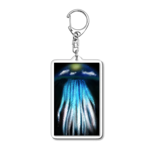 星のクラゲ Acrylic Key Chain