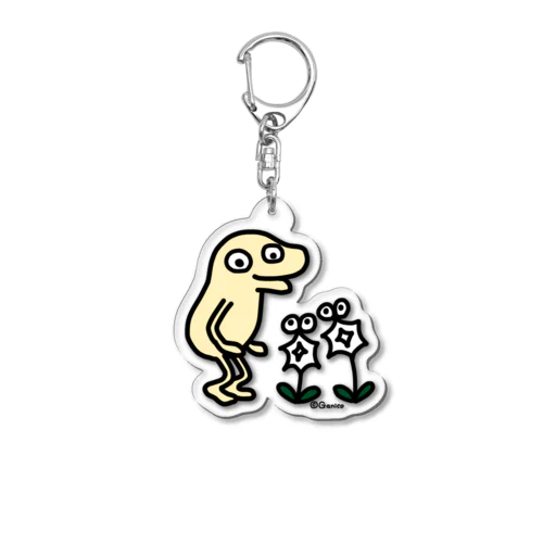 ぺたぺたくんTシャツ Acrylic Key Chain