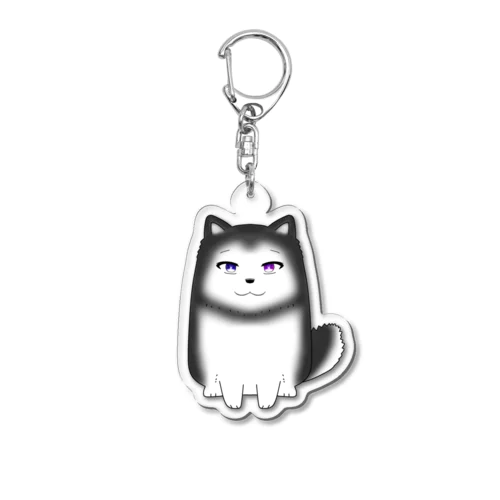 白唄さも Acrylic Key Chain