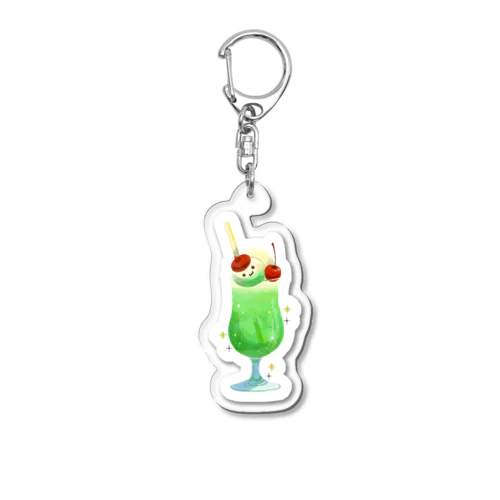 メロンソーダの妖精 Acrylic Key Chain