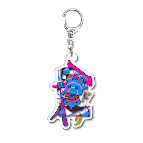 アイドリ Acrylic Key Chain