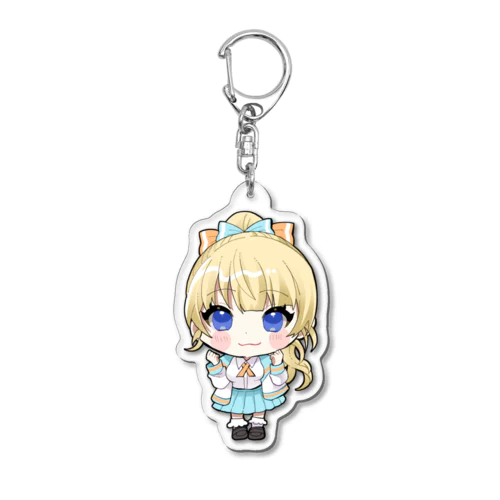 謎の美少女メアリー(目パチ） Acrylic Key Chain