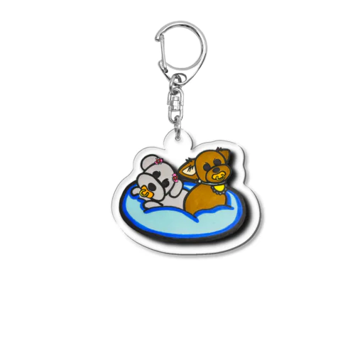 Babydog♡ Acrylic Key Chain