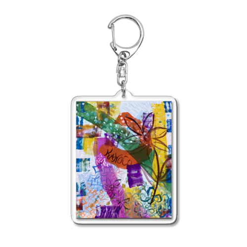 flowerドットsisters Acrylic Key Chain