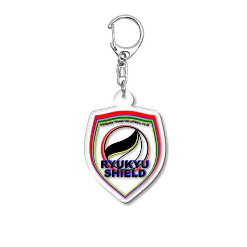 琉球Shield応援 Acrylic Key Chain