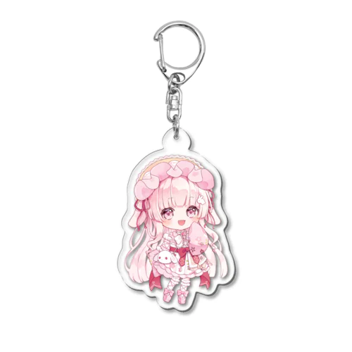 桜花りらSD通常 Acrylic Key Chain