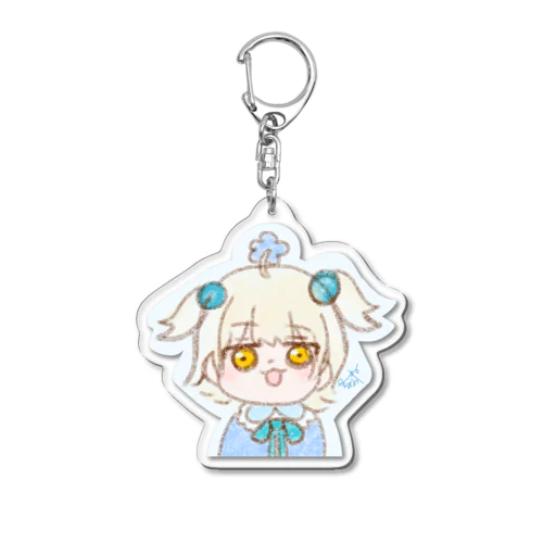 えみなつね自画像 Acrylic Key Chain