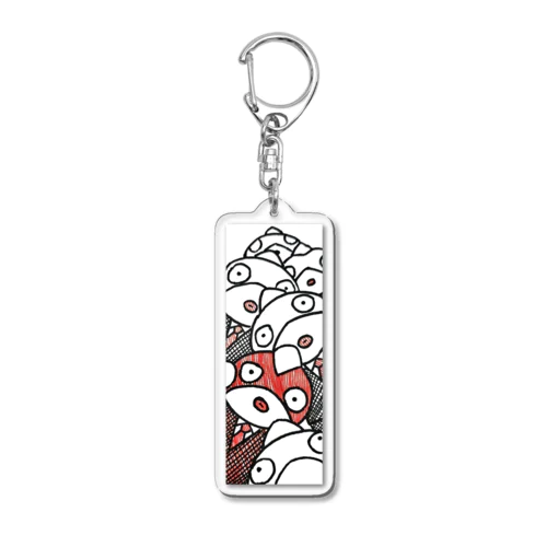 窮屈 Acrylic Key Chain