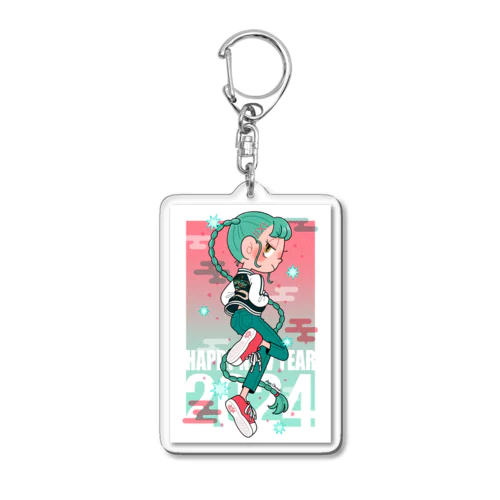 辰年ガール Acrylic Key Chain