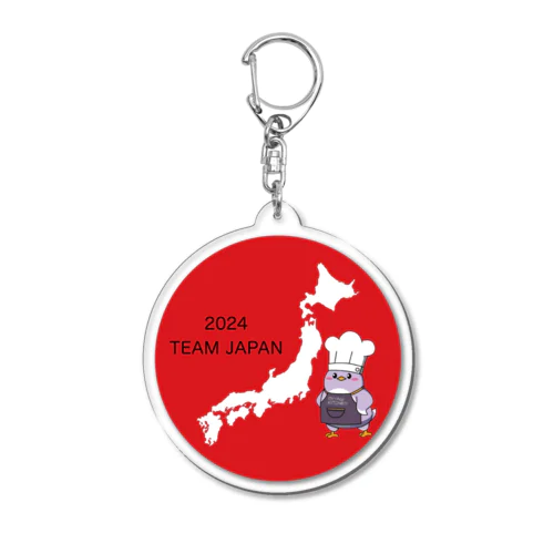 TEAM JAPAN みや吉 アクリルキーホルダー