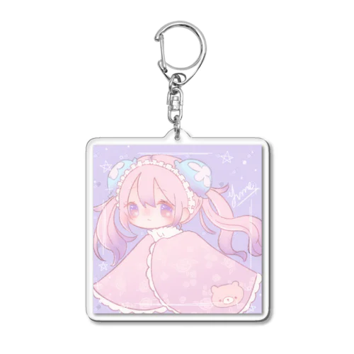 ゆめかわくらげ Acrylic Key Chain