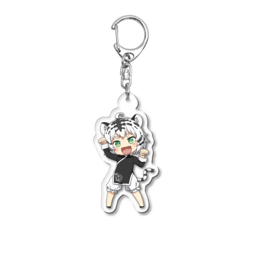 白虎ちゃん Acrylic Key Chain