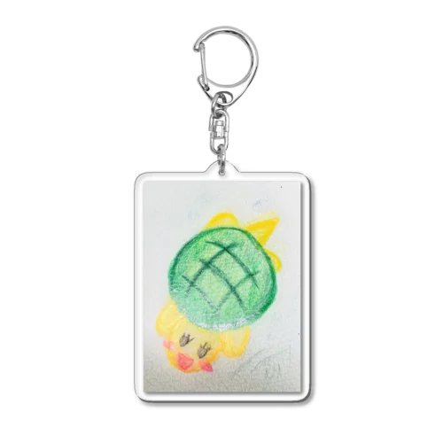 つけまカメ Acrylic Key Chain