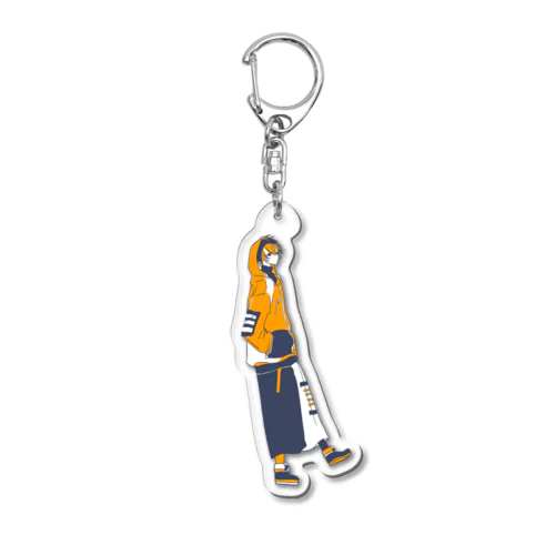 esora uma Acrylic Key Chain