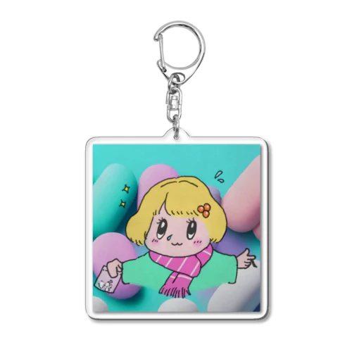 よくわかんないです Acrylic Key Chain