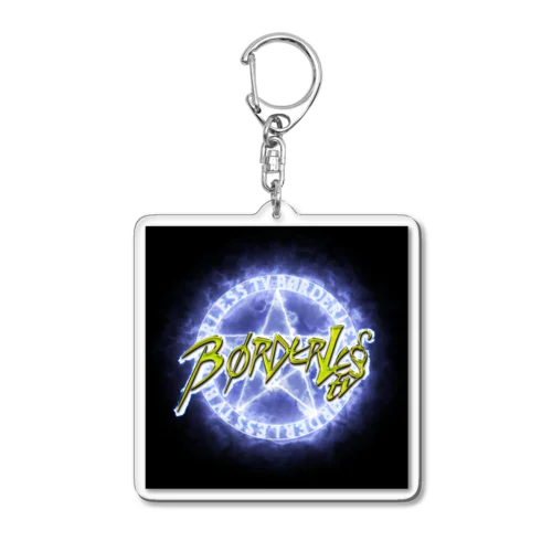 BØRDERLESS TVロゴ②シリーズ Acrylic Key Chain