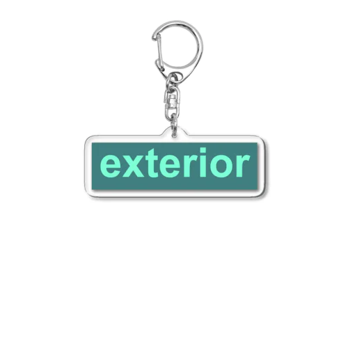 exterior　アクリルキーホルダー Acrylic Key Chain