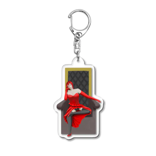 The Queen（透過） Acrylic Key Chain