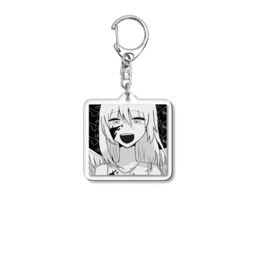 ⬛︎⬛︎な仲間たち(天使サマ) Acrylic Key Chain