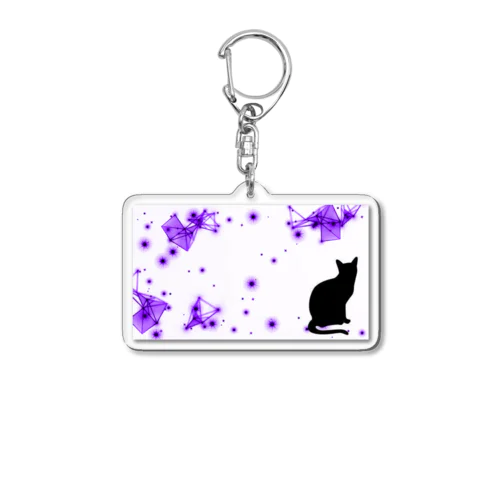 猫の魔法 Acrylic Key Chain