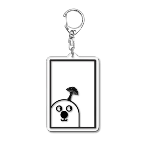 キノコチラミー Acrylic Key Chain