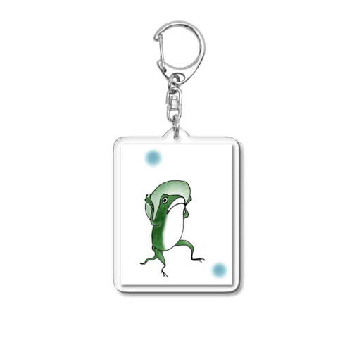 金魚づくし　カエルA Acrylic Key Chain