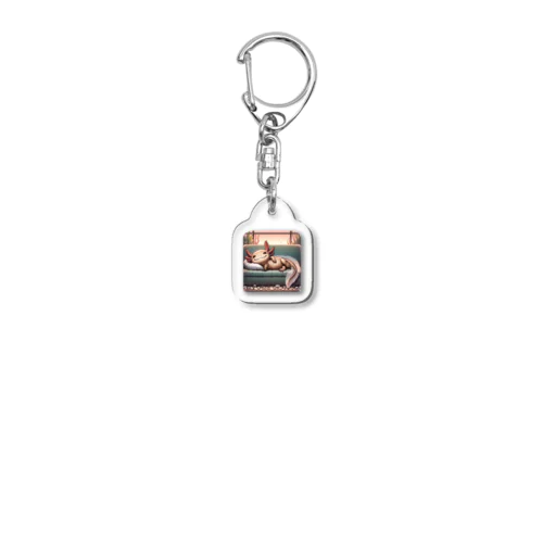 怠惰なアホロートル Acrylic Key Chain