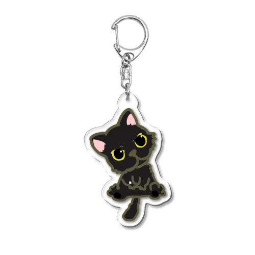 保護猫 政宗 Acrylic Key Chain