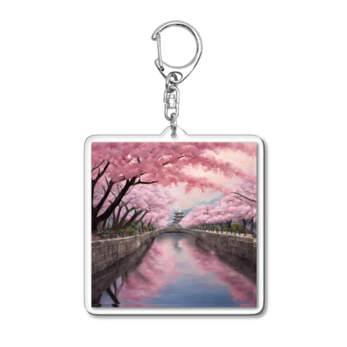 #日本桜 Acrylic Key Chain