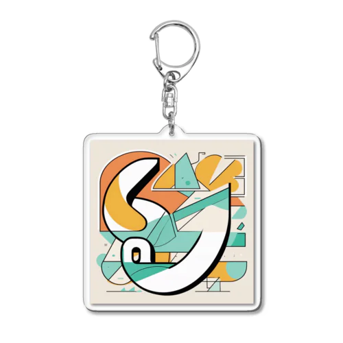 YES！にぎ鳥くん！ Acrylic Key Chain