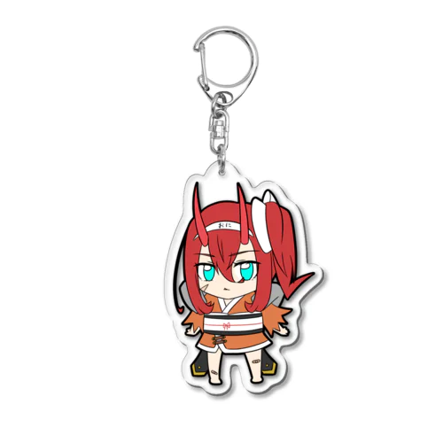 チャンネル登録500人記念グッズ Acrylic Key Chain