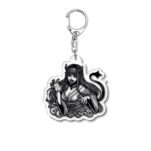 鬼姫 WET Acrylic Key Chain