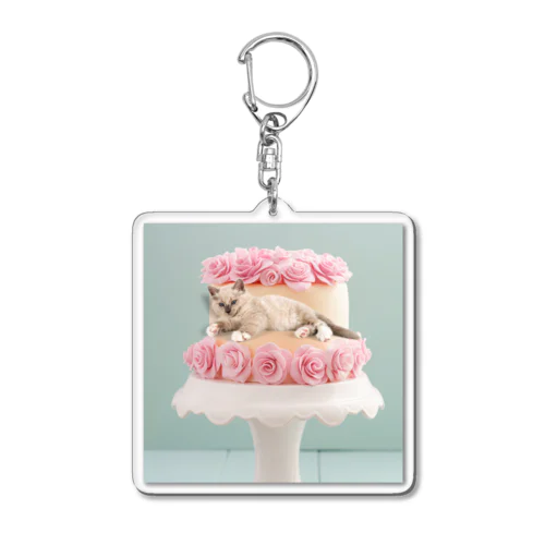 ケーキスタンド×ノア Acrylic Key Chain