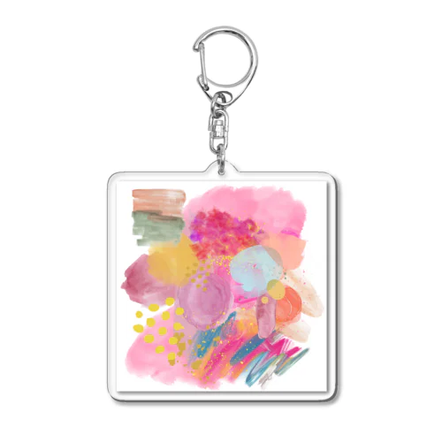 suisai art Acrylic Key Chain