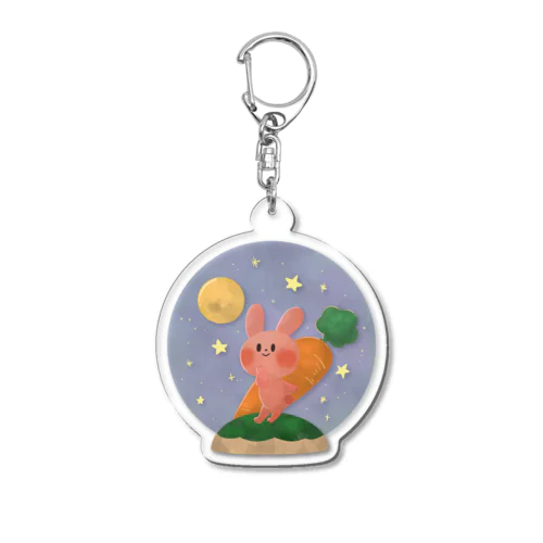 うさぎの島 Acrylic Key Chain