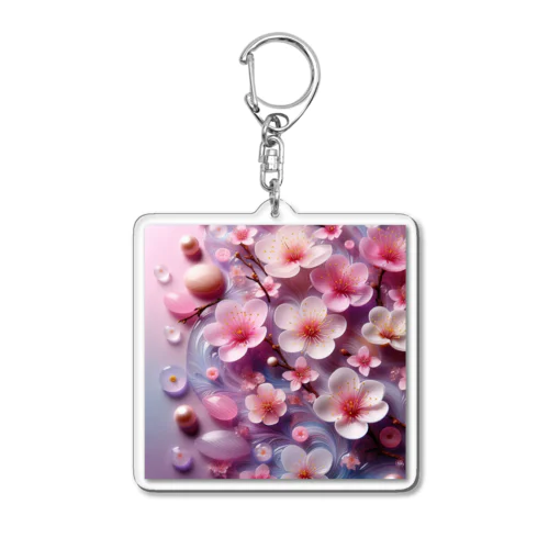 桜🌸 Acrylic Key Chain