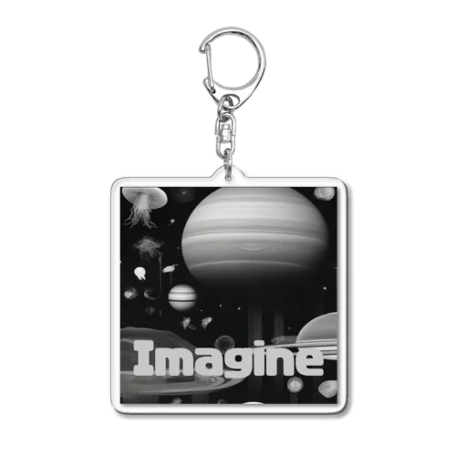 Imagine moonシリーズ Acrylic Key Chain