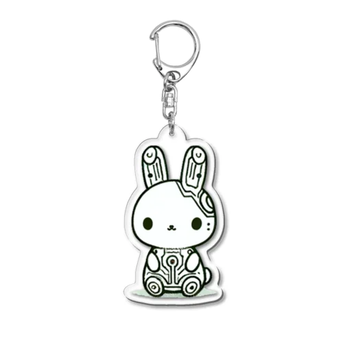 テクうさ Acrylic Key Chain