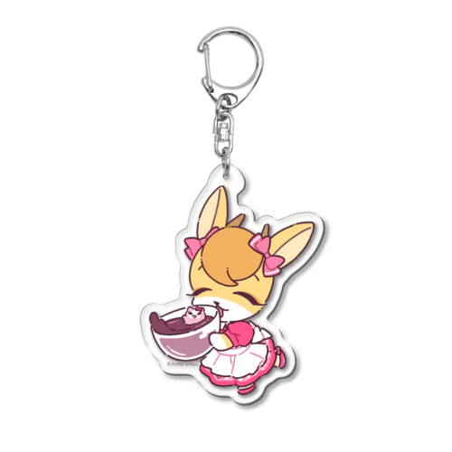 コンちゃん(バレンタインガールズ) Acrylic Key Chain