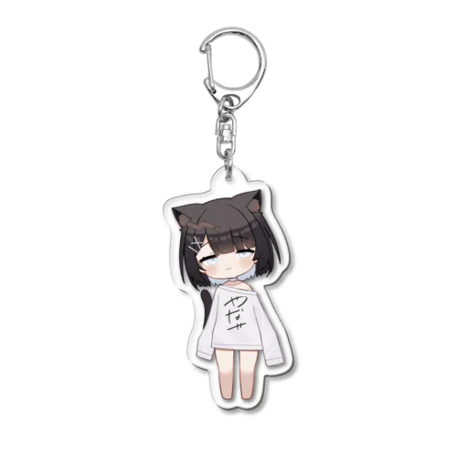 やなせTシャツを着たやなせミニキャラ Acrylic Key Chain