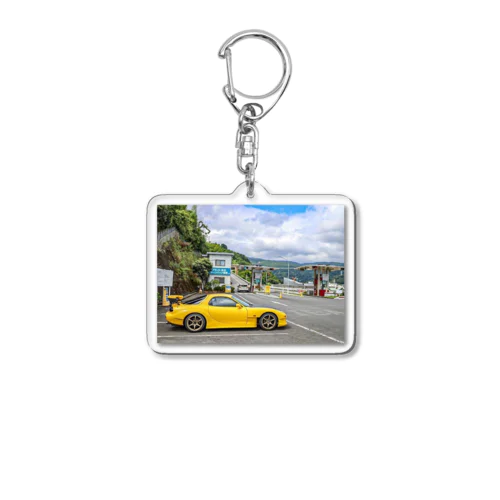 イニシャルD仕様rx7 Acrylic Key Chain