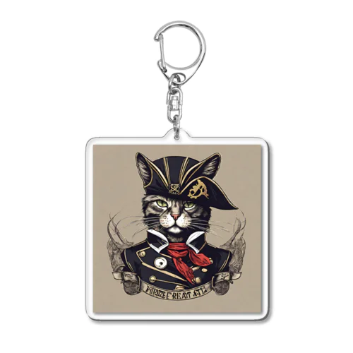 猫海賊団シリーズ★Duke船長 Acrylic Key Chain